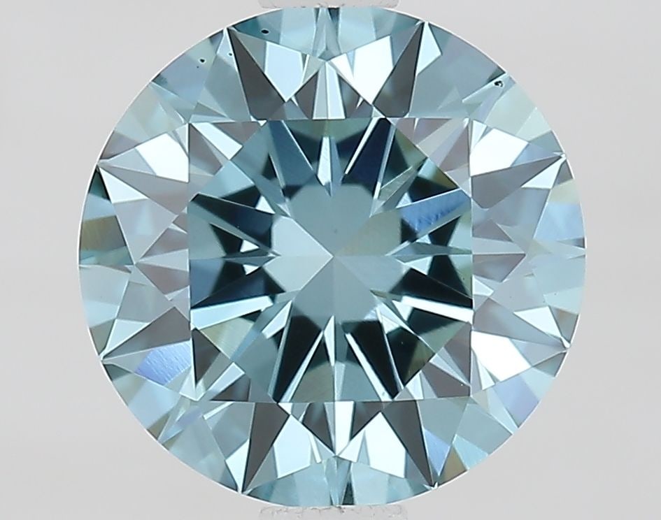 Loose Lab Diamond IGI Round 1.6ct Fancy Vivid Blue VS1: Loose Lab Diamond IGI Round 1.6ct Fancy Vivid Blue VS1 Loose Lab Diamond IGI Round, weighing 1.6ct, with fancy vivid blue color and clarity VS1, featuring excellent polish and symmetry. Certified by I