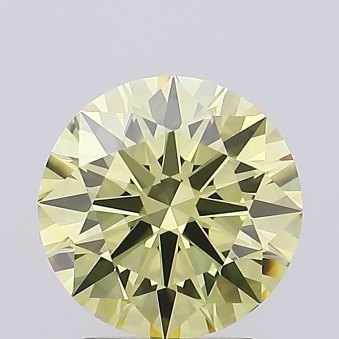 Loose Lab Diamond IGI Round 2.01ct Fancy Intense Yellow VVS2 - Ideal: Loose Lab Diamond IGI Round 2.01ct Fancy Intense Yellow VVS2 - Ideal This loose 2.01ct lab-grown diamond is a round cut with a Fancy Intense Yellow color and VVS2 clarity, certified by IGI, featuring