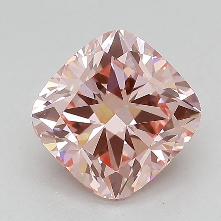 Loose Lab Diamond IGI Cushion Modified 2.13ct Fancy Intense Pink VS1: Loose Lab Diamond IGI Cushion Modified 2.13ct Fancy Intense Pink VS1 Loose Lab Diamond IGI Cushion Modified 2.13ct Fancy Intense Pink VS1 with excellent polish and symmetry, measuring 7.57L x 7.3W x 5