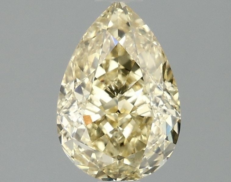 Loose Lab Diamond Pear 1.53ct Fancy Yellow VS2: Loose Lab Diamond Pear 1.53ct Fancy Yellow VS2 This loose lab diamond is a 1.53ct pear cut with a fancy yellow color and clarity of VS2, with no certification. Item Specifics: Source: This Is A Real D