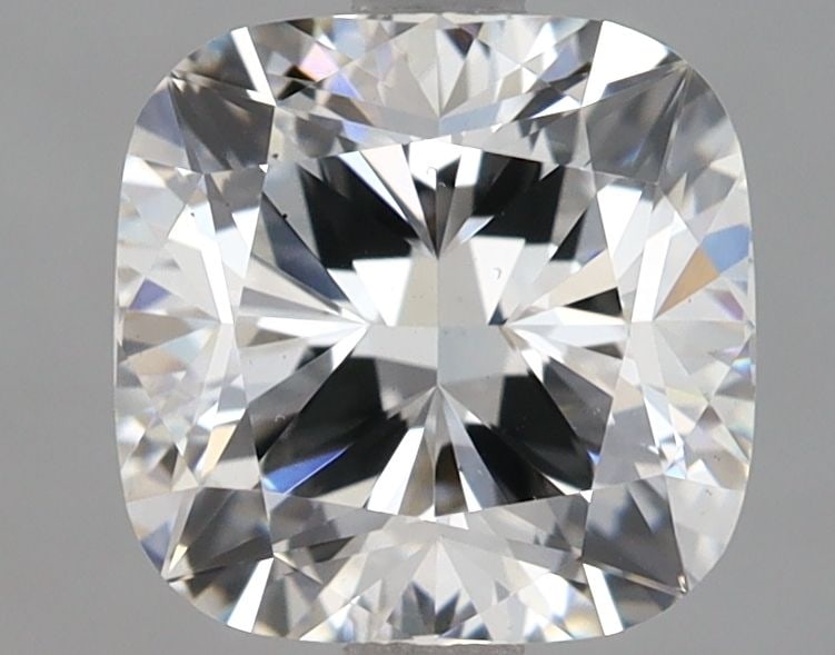 Cushion Brilliant 2.44ct F VS2 - IGI Loose Lab Diamond: Cushion Brilliant 2.44ct F VS2 - IGI Loose Lab Diamond Cushion Brilliant 2.44ct lab-grown diamond with F color and VS2 clarity, exhibiting excellent polish and symmetry. IGI certified, it measures 7.9