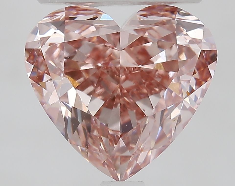 Loose Lab Diamond IGI Heart 2.74ct Fancy Intense Pink VS1: Loose Lab Diamond IGI Heart 2.74ct Fancy Intense Pink VS1 IGI certified 2.74ct loose lab-grown diamond, shaped as a heart with fancy intense pink color, VS1 clarity, and measuring 8.32L x 9.05W x 5.11