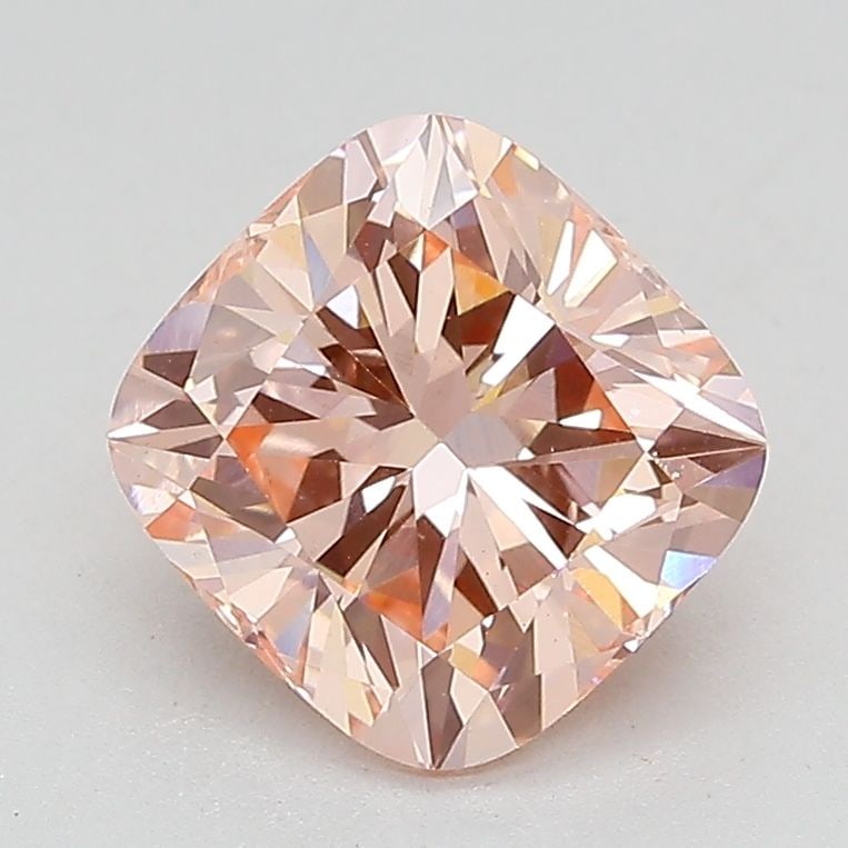 Loose Lab Diamond IGI Cushion Modified 2.06ct Fancy Vivid Pink VS1: Loose Lab Diamond IGI Cushion Modified 2.06ct Fancy Vivid Pink VS1 Loose Lab Diamond, IGI certified, 2.06ct, Fancy Vivid Pink, VS1 clarity, with excellent polish and symmetry, measuring 7.58L x 7.33W