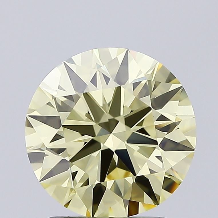 Ideal Loose Lab Diamond IGI Round 2.03ct Fancy Yellow VVS1: Ideal Loose Lab Diamond IGI Round 2.03ct Fancy Yellow VVS1 Ideal Loose Lab Diamond IGI Round, 2.03ct, featuring Fancy Yellow color and VVS1 clarity, with Excellent polish and symmetry, certified by IG