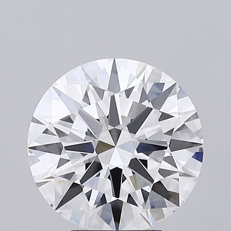 Ideal Loose Lab Diamond IGI Round 4.21ct F VVS1: Ideal Loose Lab Diamond IGI Round 4.21ct F VVS1 Ideal Loose Lab Diamond IGI Round, 4.21ct, color F, clarity VVS1, with EX polish and symmetry, measuring 10.5L x 10.53W x 6.26H, certified by IGI. Item