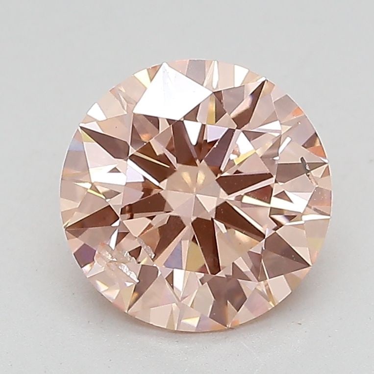 Loose Lab Diamond IGI Round 2.01ct Fancy Intense Pink SI2: Loose Lab Diamond IGI Round 2.01ct Fancy Intense Pink SI2 Loose lab-grown diamond, IGI certified, weighing 2.01ct with a round cut, fancy intense pink color, SI2 clarity, and good polish and excellent