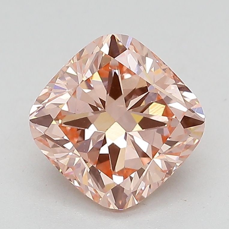 Loose Lab Diamond IGI Cushion Modified 2.08ct Fancy Vivid Pink VS1: Loose Lab Diamond IGI Cushion Modified 2.08ct Fancy Vivid Pink VS1 Loose lab diamond IGI certified, 2.08ct cushion modified shape in Fancy Vivid Pink color and VS1 clarity. Measurements are 7.55L x 7.
