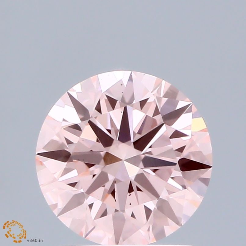 Ideal Loose Lab Diamond IGI Round 1.2ct Fancy Intense Pink VS2: Ideal Loose Lab Diamond IGI Round 1.2ct Fancy Intense Pink VS2 Loose lab-created diamond, IGI certified, weighs 1.2ct, features an ideal round cut, color grade Fancy Intense Pink, clarity VS2, with ex