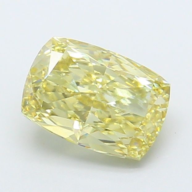 Loose Lab Diamond IGI Cushion Modified 2.03ct Fancy Yellow VVS2: Loose Lab Diamond IGI Cushion Modified 2.03ct Fancy Yellow VVS2 This 2.03ct cushion modified loose lab diamond features a fancy yellow color, VVS2 clarity, and is certified by IGI. Item Specifics: Sou