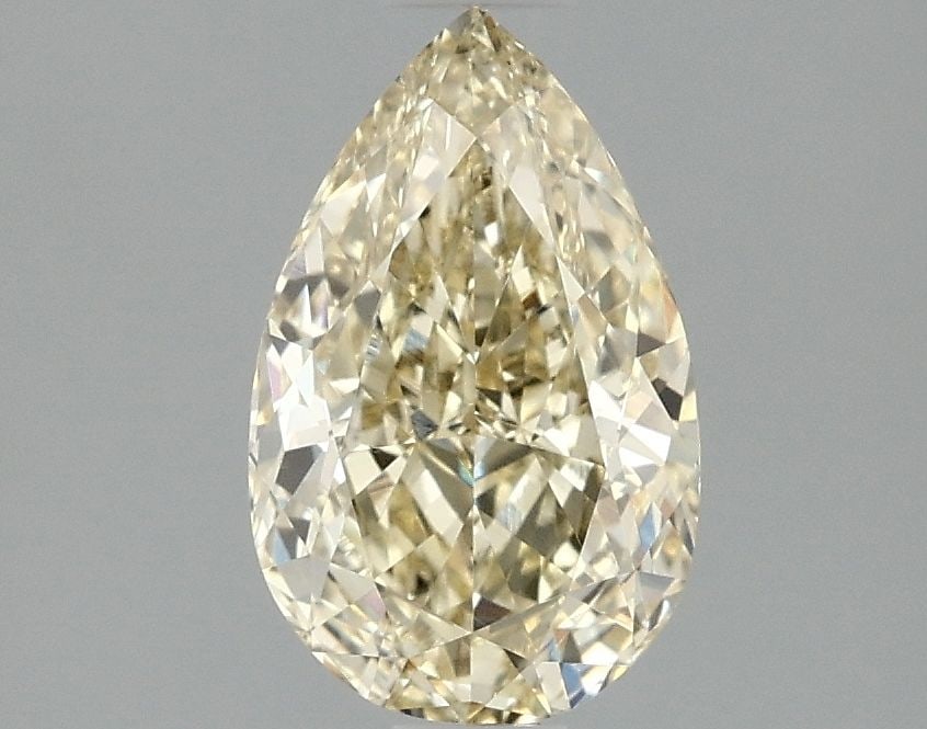 Loose Lab Diamond Pear 1.52ct Fancy Yellow VS1: Loose Lab Diamond Pear 1.52ct Fancy Yellow VS1 This 1.52ct loose lab diamond is pear shaped, features fancy yellow color and VS1 clarity, with no certification. Item Specifics: Source: This Is A Real