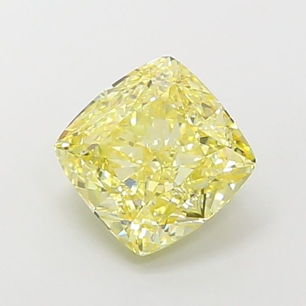 Loose Lab Diamond IGI Cushion Modified 3.01ct Fancy Intense Yellow VVS2: Loose Lab Diamond IGI Cushion Modified 3.01ct Fancy Intense Yellow VVS2 Loose Lab Diamond IGI Cushion Modified, 3.01ct, Fancy Intense Yellow, VVS2 clarity, Excellent polish and symmetry, measuring 8.1