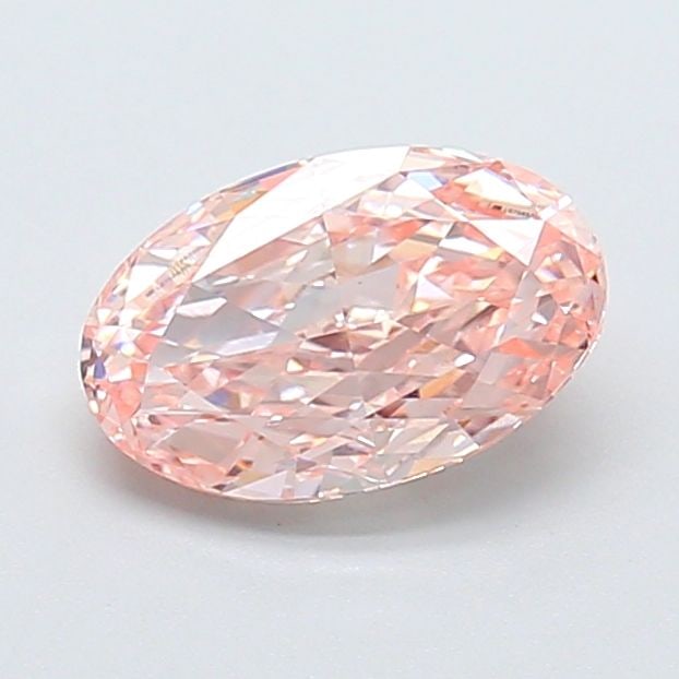 Loose Lab Diamond IGI Oval 1.53ct Fancy Intense Pink VS1: Loose Lab Diamond IGI Oval 1.53ct Fancy Intense Pink VS1 Loose Lab Diamond weighing 1.53ct in Fancy Intense Pink color, with VS1 clarity, certified by IGI, featuring an oval cut and very good polish a