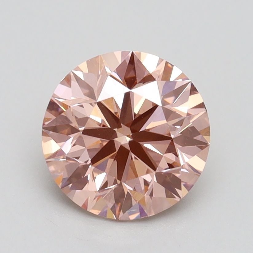 Loose Lab Diamond IGI Round 1.54ct Fancy Intense Pink VS1: Loose Lab Diamond IGI Round 1.54ct Fancy Intense Pink VS1 Loose Lab Diamond weighing 1.54ct in Fancy Intense Pink color, with VS1 clarity, certified by IGI, featuring a round cut and excellent polish