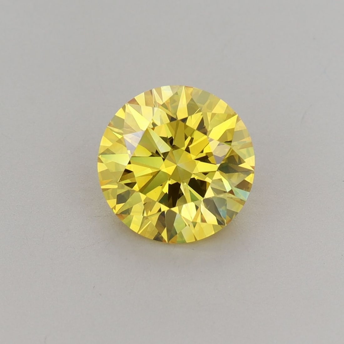 IGI Round 1.7ct Fancy Vivid Yellow VS1 - Lab Diamond Loose: IGI Round 1.7ct Fancy Vivid Yellow VS1 - Lab Diamond Loose 1.7ct IGI certified lab-grown round diamond with fancy vivid yellow color, VS1 clarity, and excellent polish and symmetry. Item Specifics: So