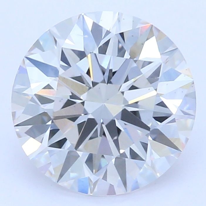IGI 1.09ct Round G VS2 - Ideal Loose Lab Diamond: IGI 1.09ct Round G VS2 - Ideal Loose Lab Diamond 1.09ct round lab-grown diamond with IGI certification, characterized by an ideal cut, G color, and VS2 clarity. It features excellent polish and symmet