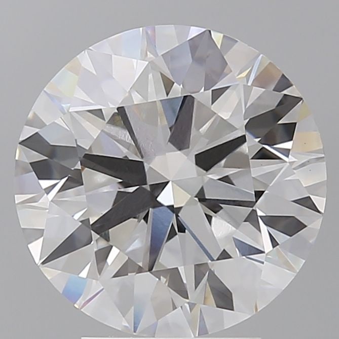 Ideal Loose Lab Diamond IGI Round 4.1ct E VS1: Ideal Loose Lab Diamond IGI Round 4.1ct E VS1 4.1ct round lab-grown diamond certified by IGI, featuring an ideal cut, E color, and VS1 clarity. It has excellent polish and symmetry, measuring 10.28L x