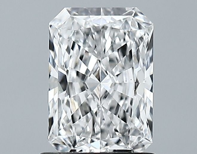 Loose Lab Diamond GIA Radiant 1.14ct D VS2: Loose Lab Diamond GIA Radiant 1.14ct D VS2 Loose lab-grown diamond, 1.14ct, GIA certified, radiant cut, color D, clarity VS2, excellent polish and symmetry, dimensions 7.59L x 5.24W x 3.37H. Item Spec