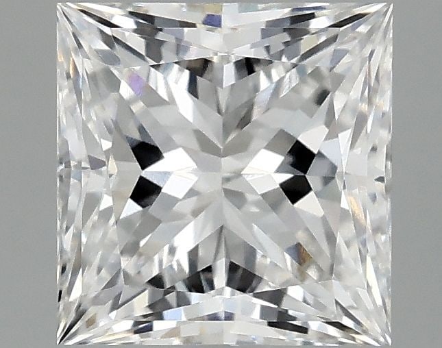 IGI Loose Lab Diamond Princess 2.1ct E VVS2: IGI Loose Lab Diamond Princess 2.1ct E VVS2 Loose lab-grown diamond with a princess cut, weighing 2.1 carats, color E, and VVS2 clarity, measuring 7.12 x 6.97 x 4.96 mm, certified by IGI. Item Specifi