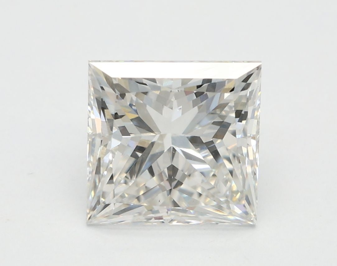 IGI Loose Lab Diamond Princess 2.14ct G VS1: IGI Loose Lab Diamond Princess 2.14ct G VS1 IGI certified loose lab-grown princess diamond weighing 2.14ct with color G and clarity VS1, featuring excellent polish and symmetry. Item Specifics: Source