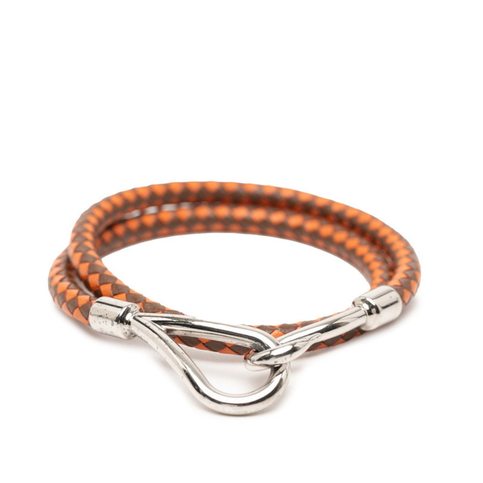 Hermes Leather and Metal Charm Bracelet (1 of 4)