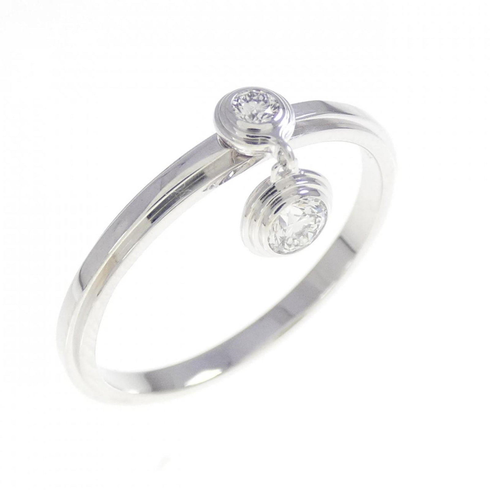 18K White Gold Cartier Band Ring (1 of 5)