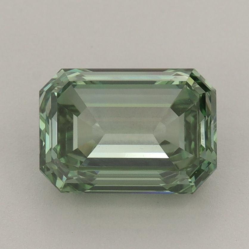 Loose Lab Diamond IGI Emerald 1.93ct Fancy Vivid Green VS2: Loose Lab Diamond IGI Emerald 1.93ct Fancy Vivid Green VS2 Loose lab-grown diamond certified by IGI, weighing 1.93ct with a fancy vivid green color and VS2 clarity, featuring very good polish and