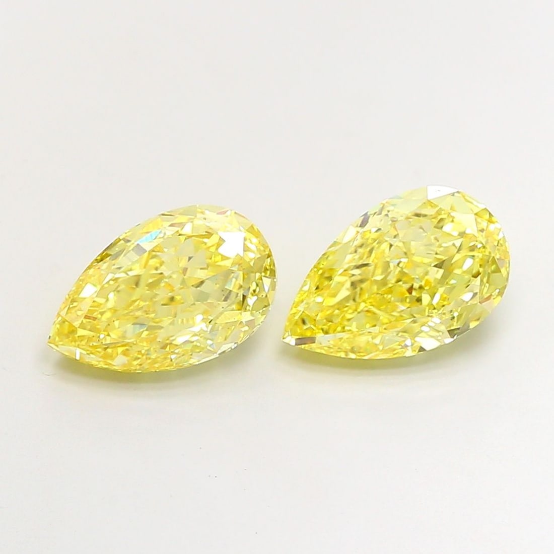 Loose Lab Diamond IGI Pear 3.06ct Fancy Intense Yellow VS1 (1 of 1)