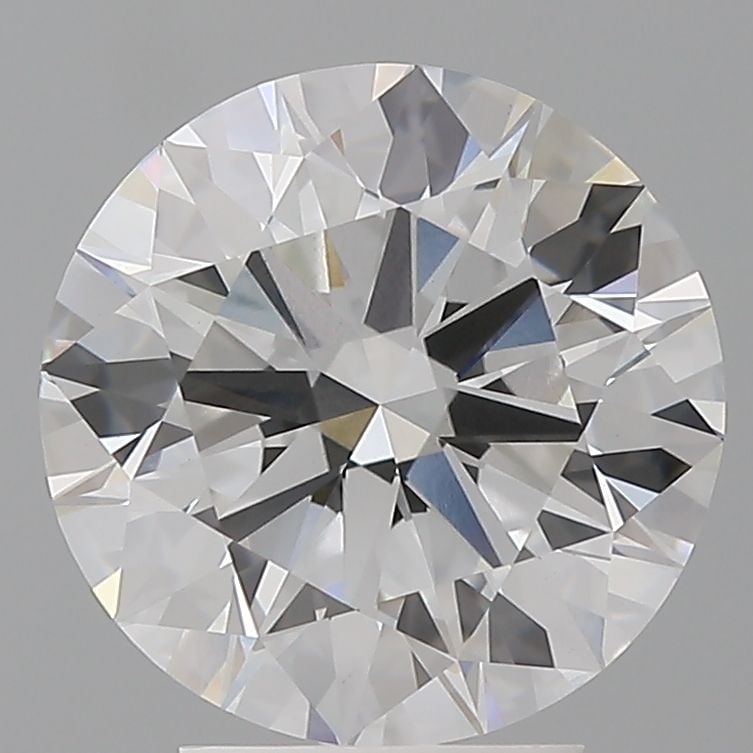 Loose Lab Diamond IGI Round 4.06ct E VVS2 - Ideal: Loose Lab Diamond IGI Round 4.06ct E VVS2 - Ideal Loose Lab Diamond, IGI certified, weighs 4.06ct with an ideal round cut, color E, and VVS2 clarity, presenting excellent polish and symmetry. Item
