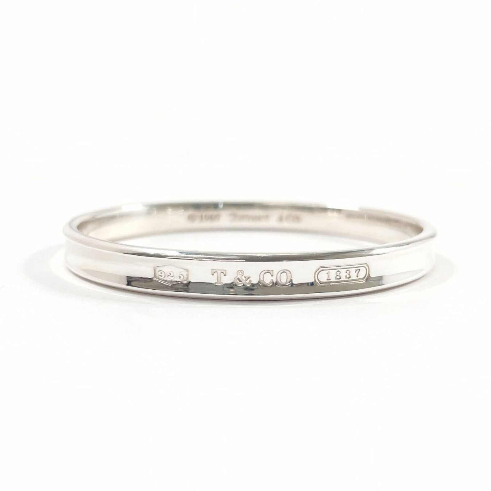 Silver 925 Tiffany Bangle (1 of 3)