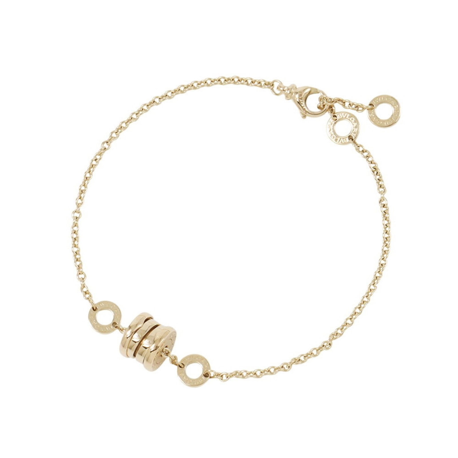 Bvlgari 18K Yellow Gold Charm Bracelet (1 of 9)