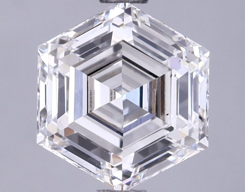 Loose Lab Diamond IGI Hexagonal 1.96ct F VS2: Loose Lab Diamond IGI Hexagonal 1.96ct F VS2 Loose lab-grown diamond weighing 1.96ct, with F color and VS2 clarity, certified by IGI. Item Specifics: Source: This Is A Real Diamond Grown In A Lab