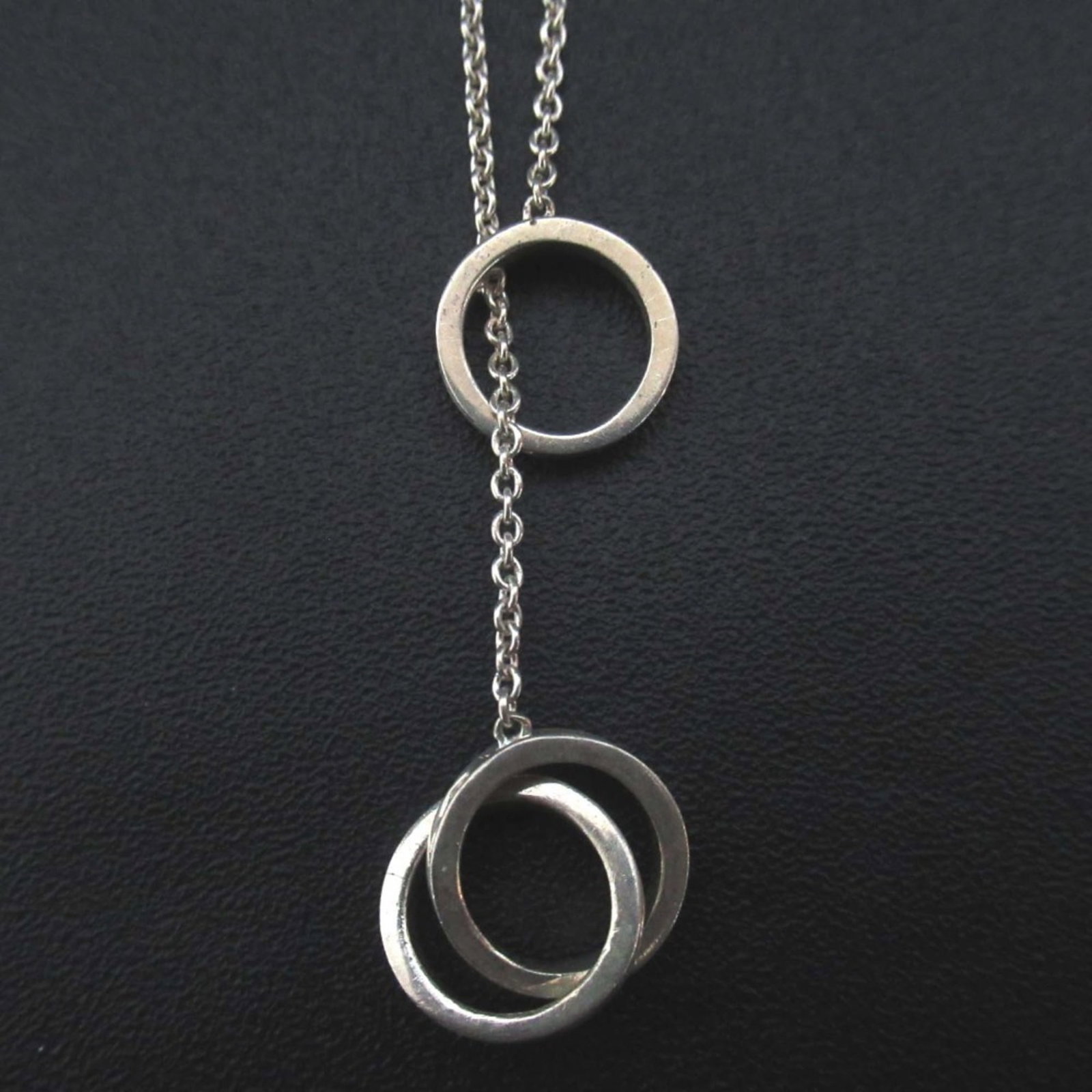 Tiffany & Co. 1837 Interlocking Circle Pendant Necklace in 925SV Silver for Women (1 of 7)