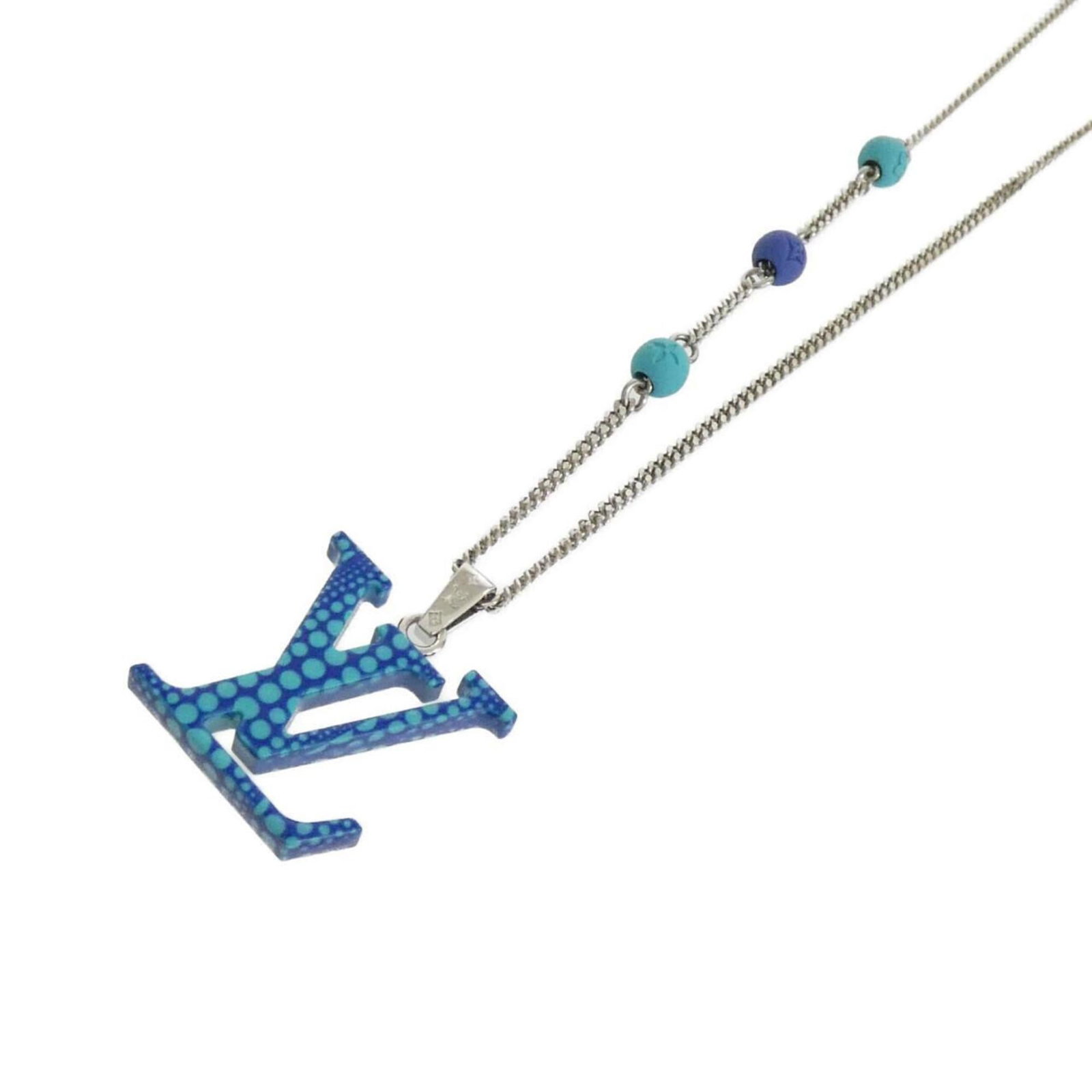 Louis Vuitton LV X YK Pendant Necklace M01093 (1 of 4)