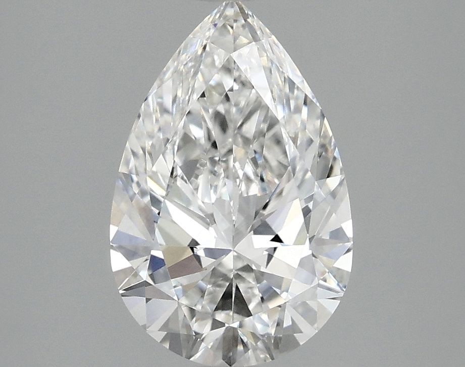 Loose Lab Diamond IGI Pear 2.01ct D VVS2: Loose Lab Diamond IGI Pear 2.01ct D VVS2 This is a loose lab-grown diamond weighing 2.01 carats with a pear cut, color D, and clarity VVS2. It features excellent polish and symmetry, with measurements