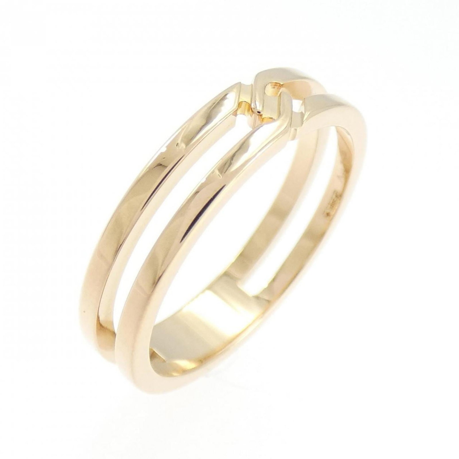 Gucci 18K Pink Gold Band Ring (1 of 5)