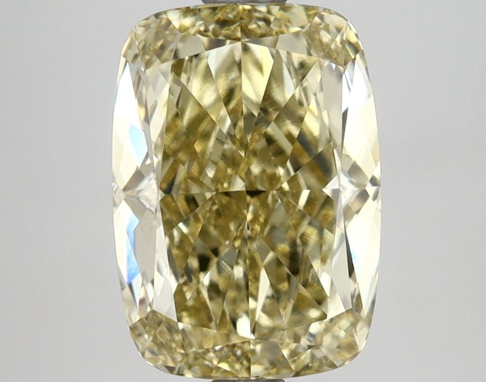 Loose Lab Diamond IGI Cushion Modified 3.1ct Fancy Intense Yellow VS1: Loose Lab Diamond IGI Cushion Modified 3.1ct Fancy Intense Yellow VS1 Loose lab-grown diamond weighing 3.1ct, with a fancy intense yellow color, VS1 clarity, and IGI certification. Item Specifics: