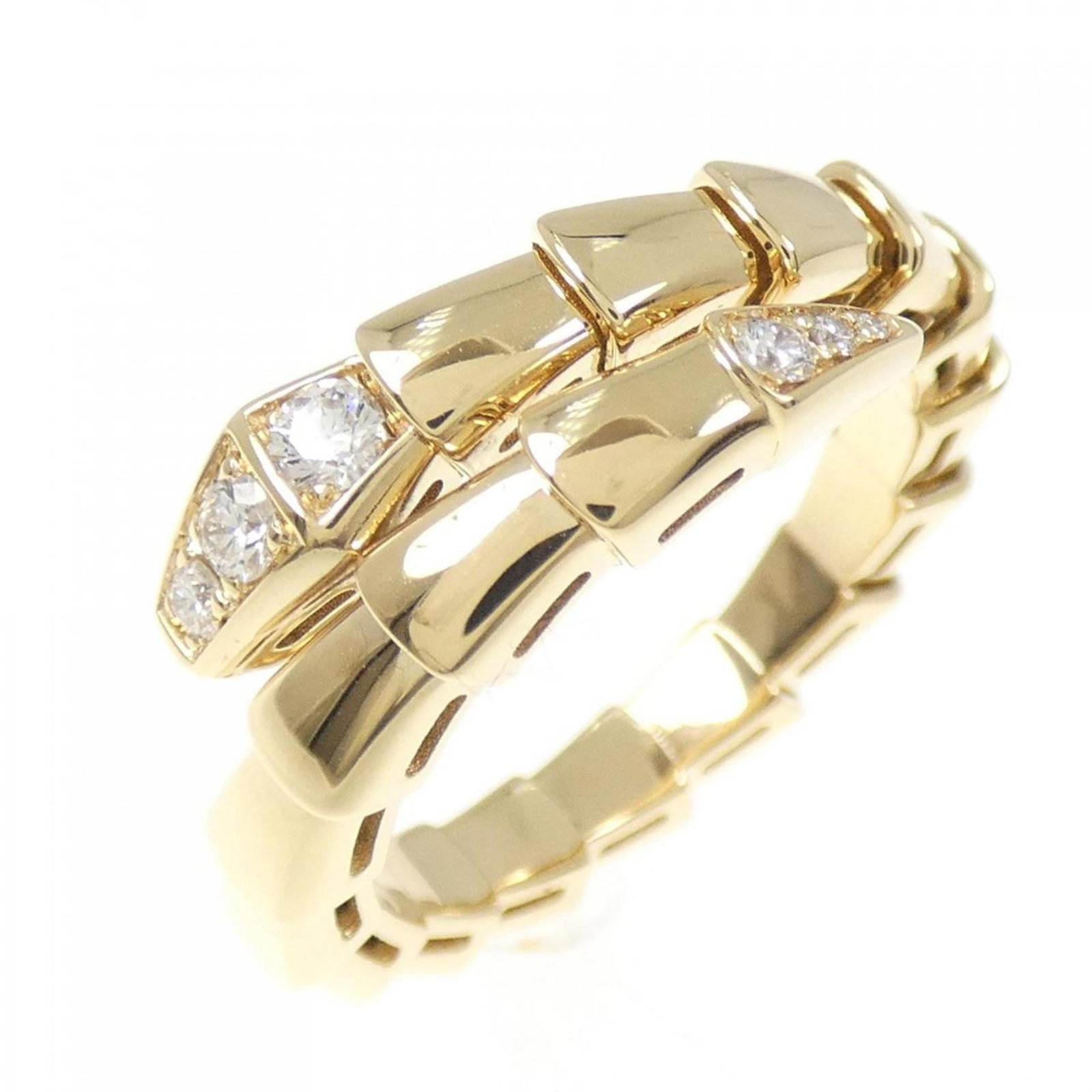 Bvlgari 18K Yellow Gold Band Ring (1 of 5)