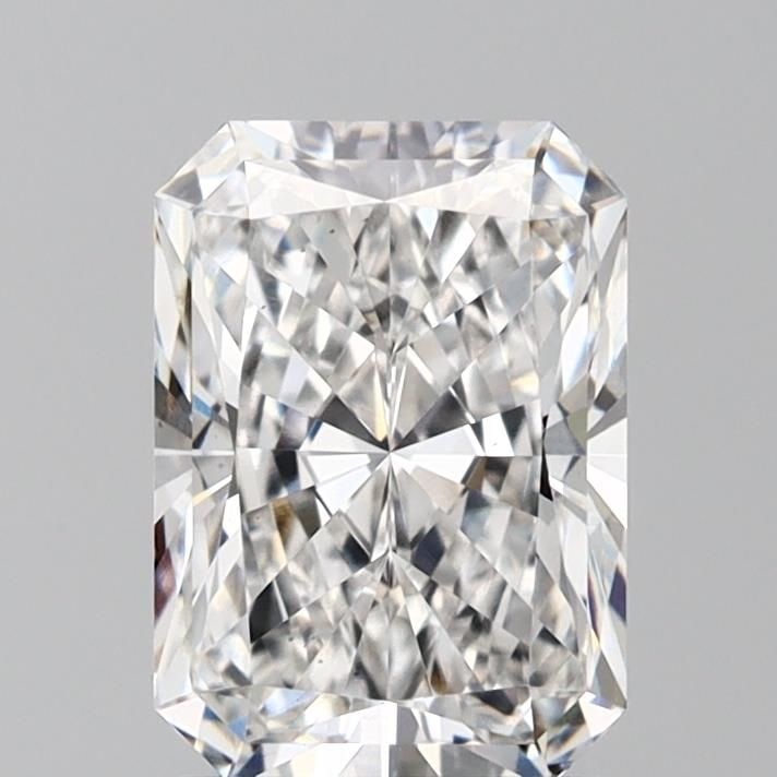 Loose Lab Diamond IGI Radiant 2.11ct E VS1: Loose Lab Diamond IGI Radiant 2.11ct E VS1 This 2.11ct Loose Lab Diamond, certified IGI with E color and VS1 clarity, is a radiant cut diamond grown in a lab. Item Specifics: Source: This Is A Real