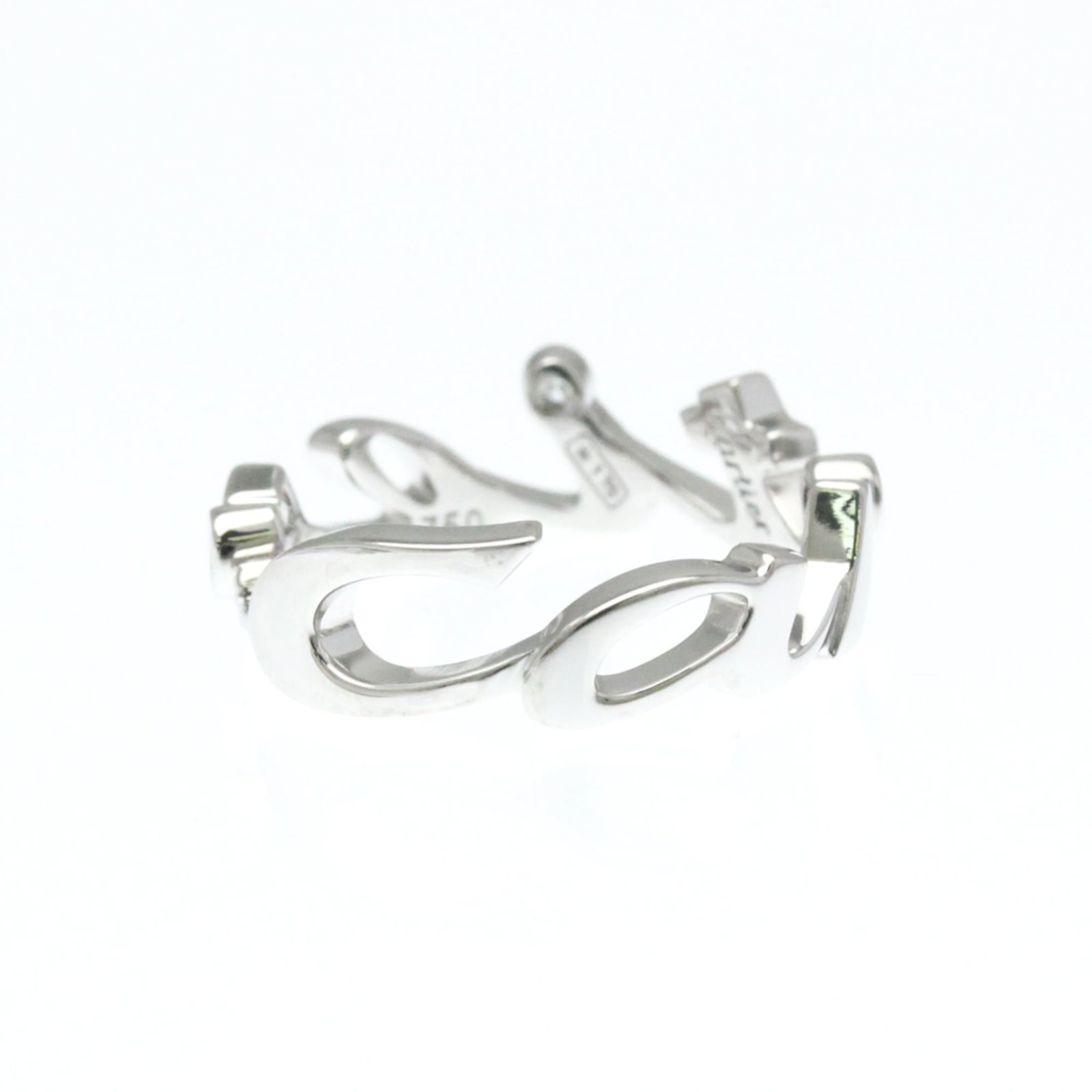 White Gold Cartier Band Ring (18K) (1 of 9)