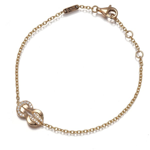 Fred Chance Infinie Small Bracelet 18K 750 Rose Gold: Fred Chance Infinie Small Bracelet 18K 750 Rose Gold The Fred Chance Infinie Small Bracelet is made of 18K rose gold and originates from France, featuring a stylish design without any stones. Item Spe