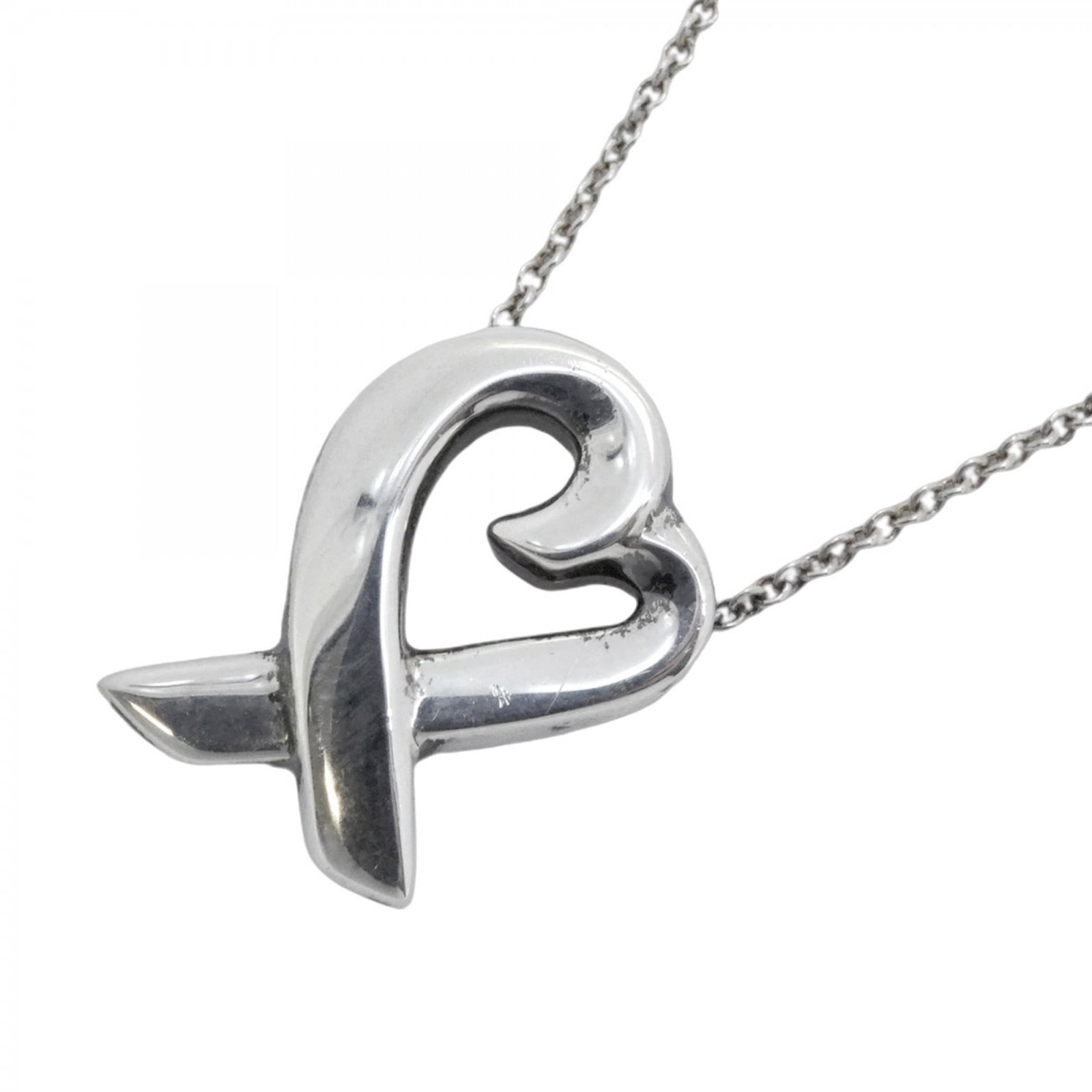 Women's Silver 925 Tiffany Loving Heart Necklace (1 of 10)