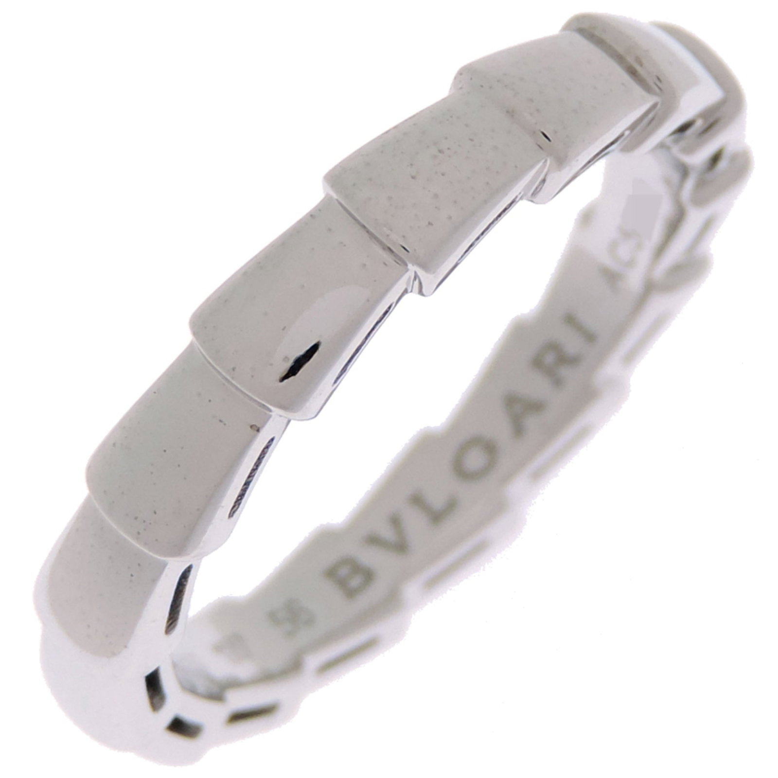 Bvlgari 18K White Gold Band Ring (1 of 10)