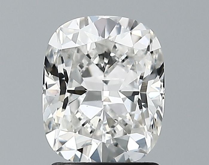 Loose Lab Diamond GIA Cushion Brilliant 1.51ct F VVS2: Loose Lab Diamond GIA Cushion Brilliant 1.51ct F VVS2 This 1.51ct Loose Lab Diamond has a color grade of F and VVS2 clarity, and measures 7.62L x 6.19W x 4.14H, certified by GIA. Item Specifics: