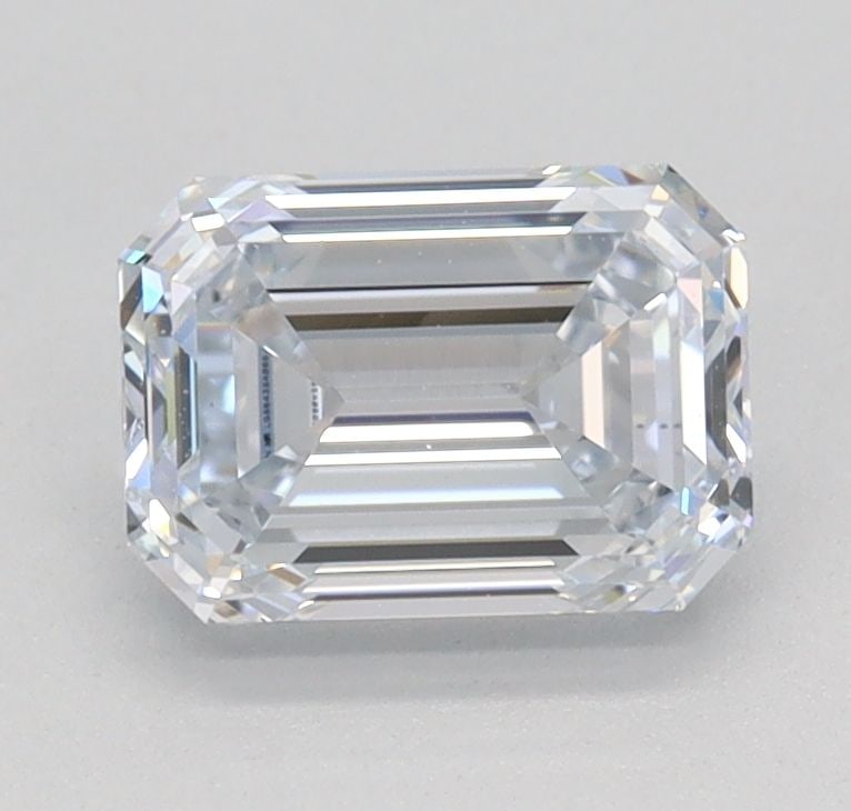 Loose Lab Diamond IGI Emerald 1.03ct G VS1: Loose Lab Diamond IGI Emerald 1.03ct G VS1 Loose lab-grown diamond, 1.03ct, IGI certified, color G, clarity VS1, featuring excellent polish and symmetry; measurements are 6.63L x 4.73W x 3.19H. Item S