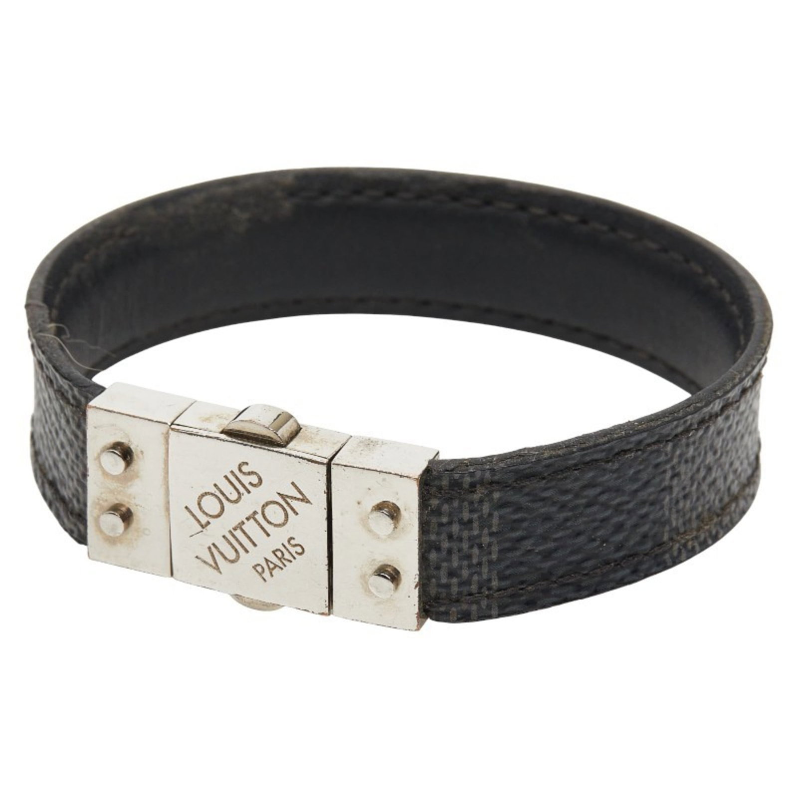 Louis Vuitton Leather Charm Bracelet (1 of 7)