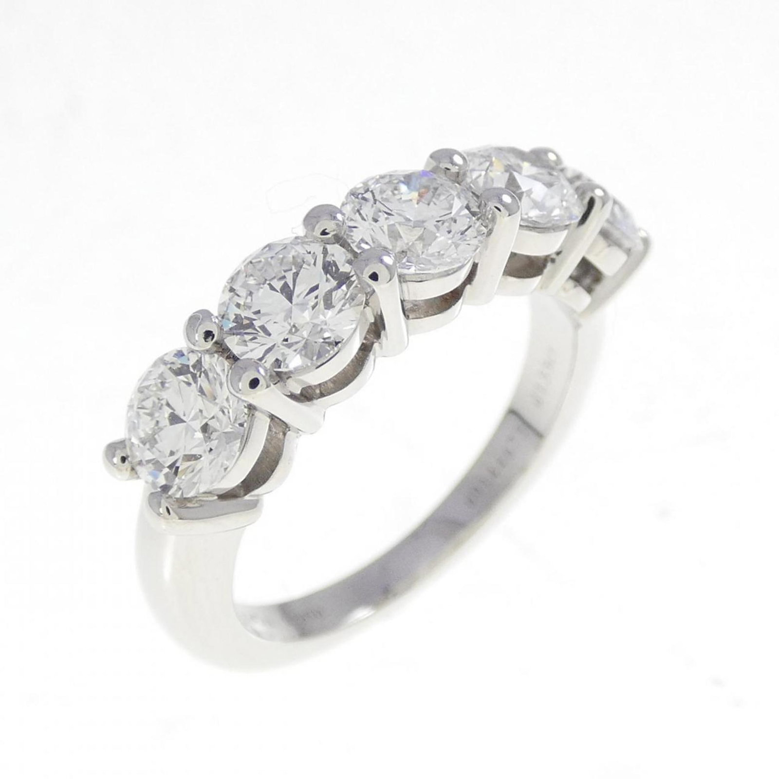 Platinum 950 Tiffany Band Ring (1 of 5)