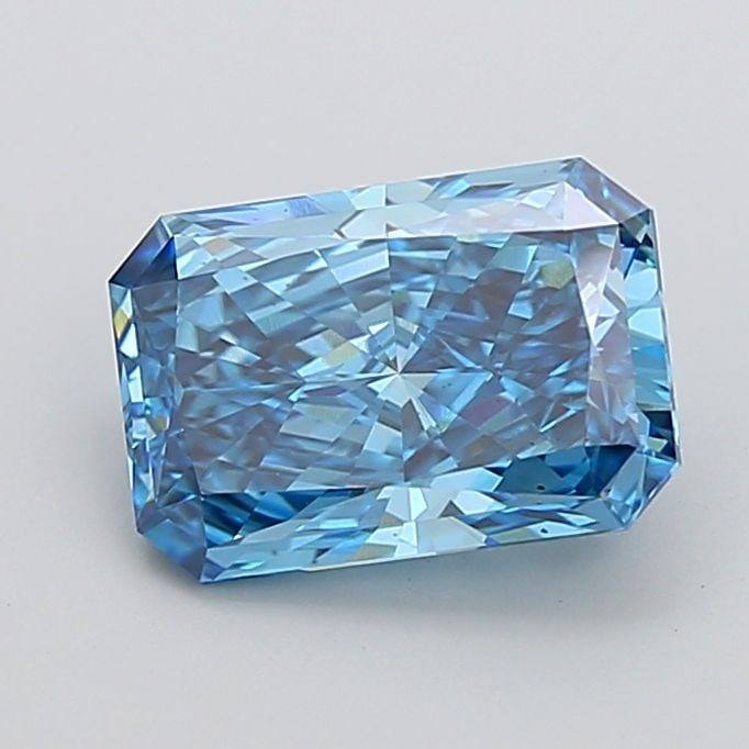 IGI Loose Lab Diamond 4.81ct Fancy Vivid Blue VS2: IGI Loose Lab Diamond 4.81ct Fancy Vivid Blue VS2 IGI certified loose lab diamond weighing 4.81ct, with a fancy vivid blue color and VS2 clarity. The diamond features excellent polish and symmetry,
