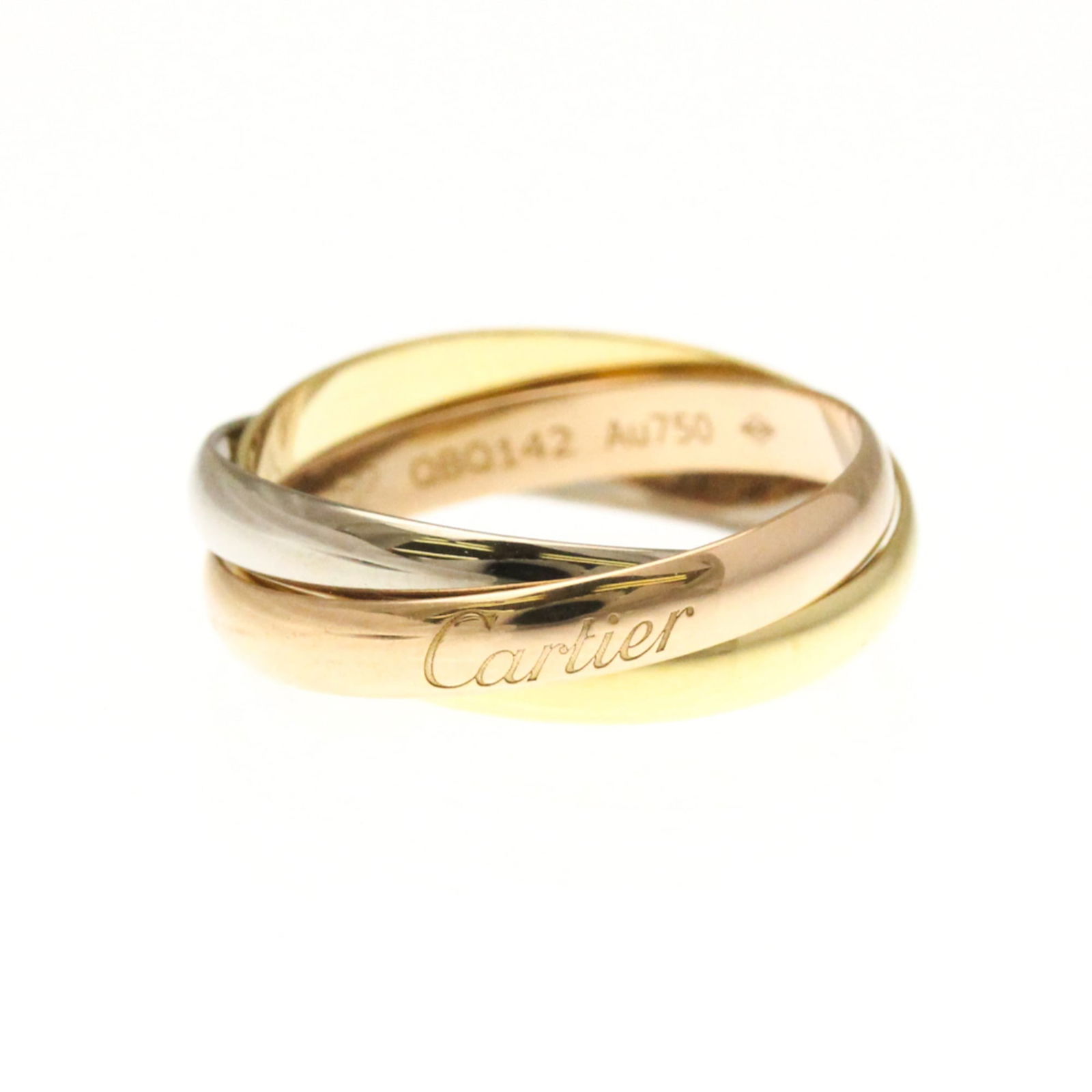 Cartier Band Ring, Pink Gold (18K), White Gold (18K), Yellow Gold (18K) (1 of 9)