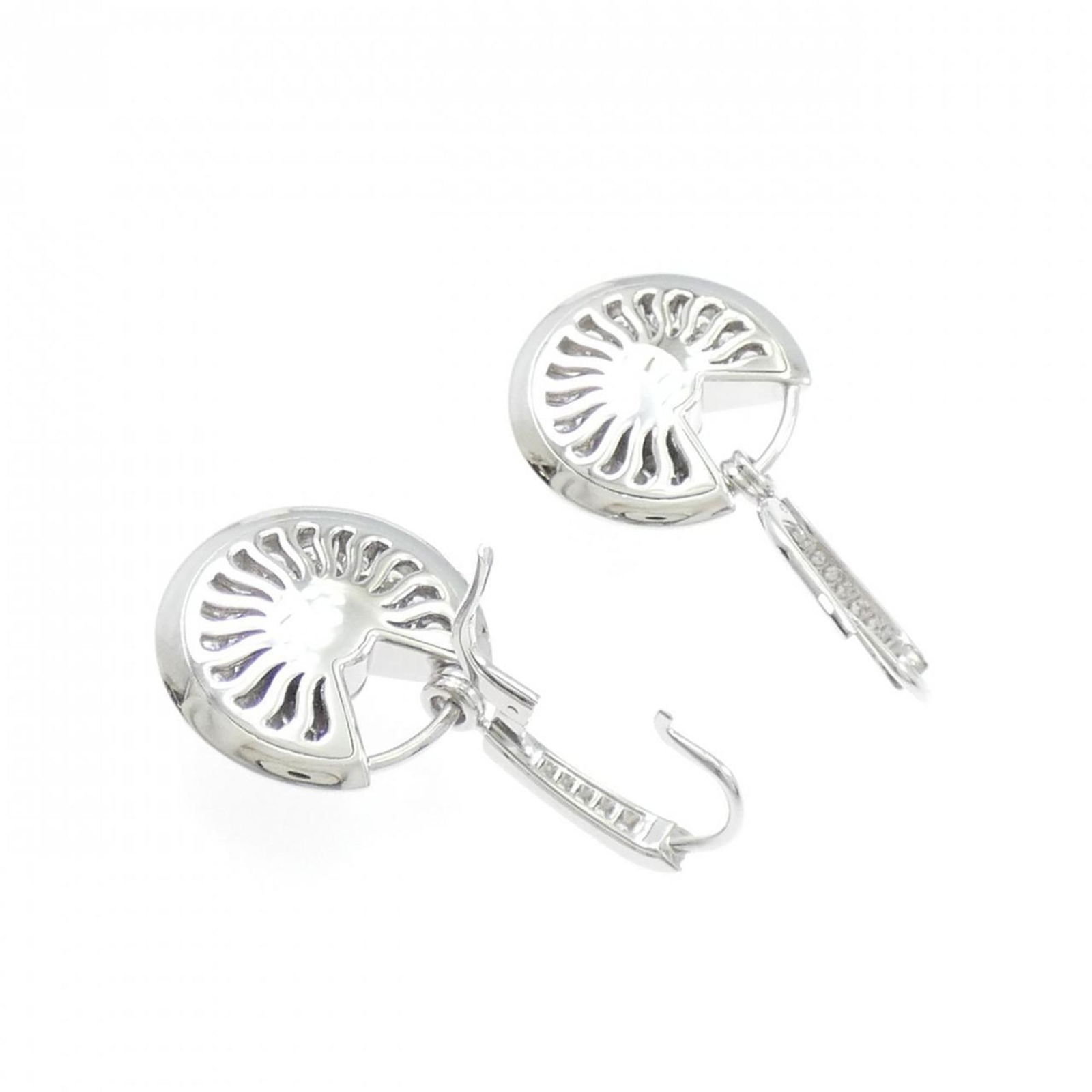 Cartier 18K White Gold Stud Earrings - 3