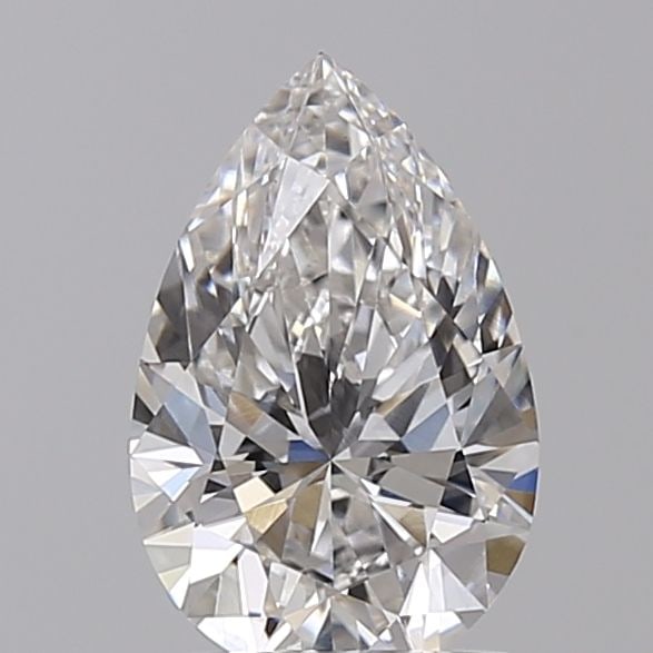 Loose Lab Diamond Pear 1.51ct F VS1: Loose Lab Diamond Pear 1.51ct F VS1 Loose lab diamond, pear cut, 1.51 ct, color F, clarity VS1, with excellent polish and symmetry, measuring 10.04L x 6.49W x 4.02H, no certification. Item